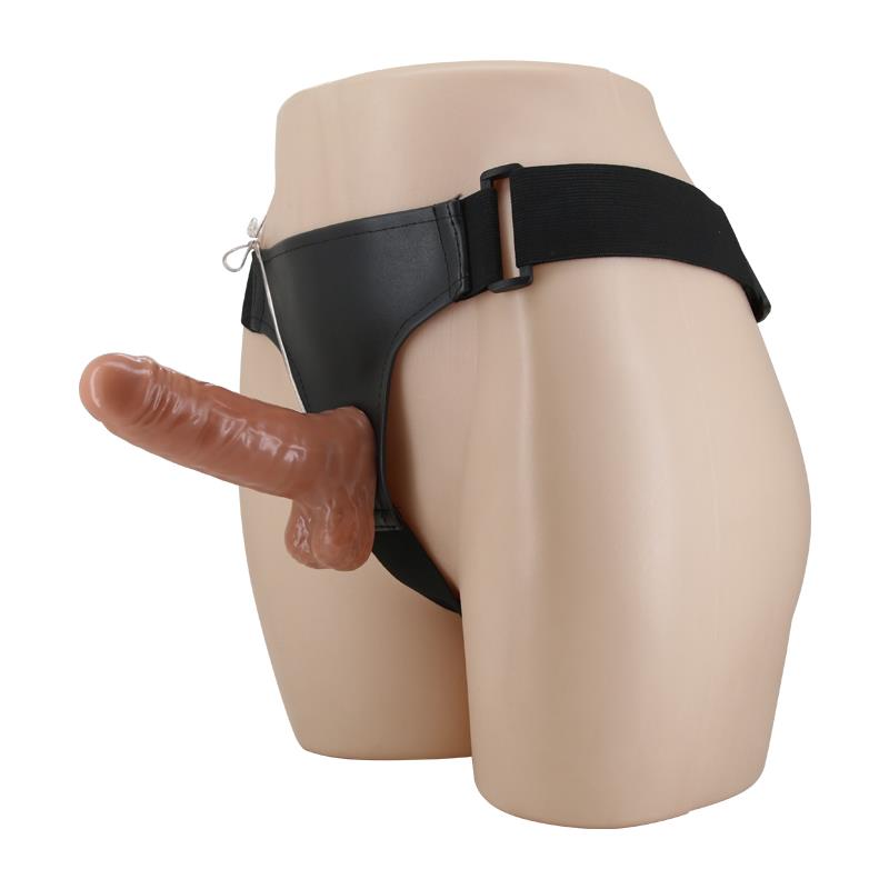 Arnés con Dildo Retractil con Vibración 2