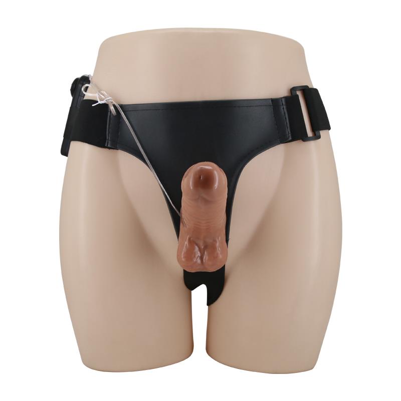Arnés con Dildo Retractil con Vibración 3