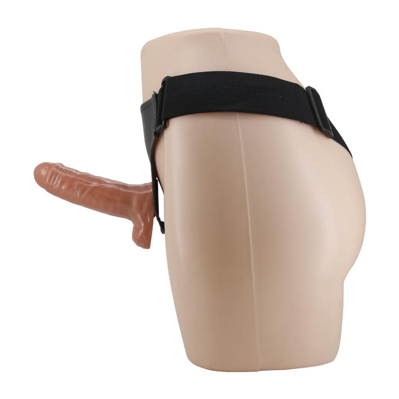 Arnés con Dildo Retractil con Vibración 4