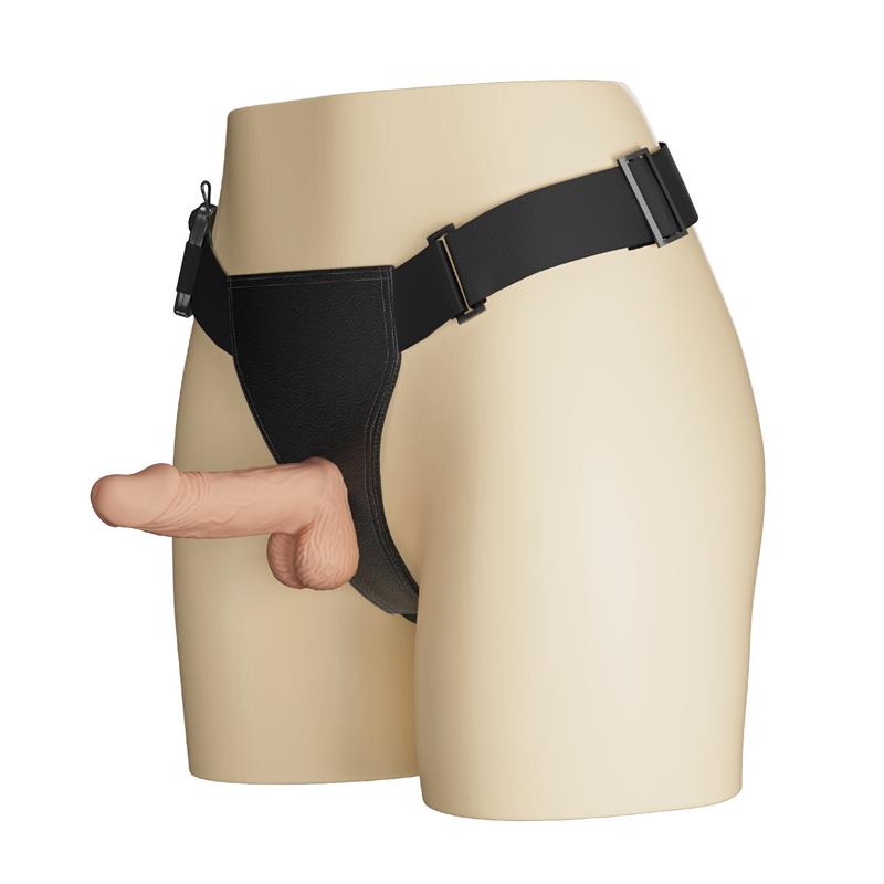Arnés con Dildo y Vibración 7.6