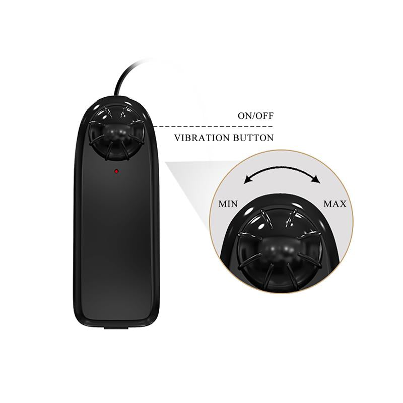 Arnés con Dildo y Vibración 7.6