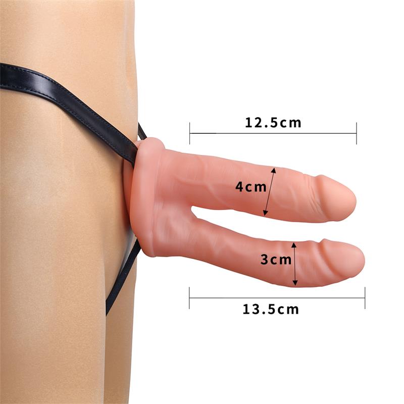Arnés con Pene Hueco Doble 3
