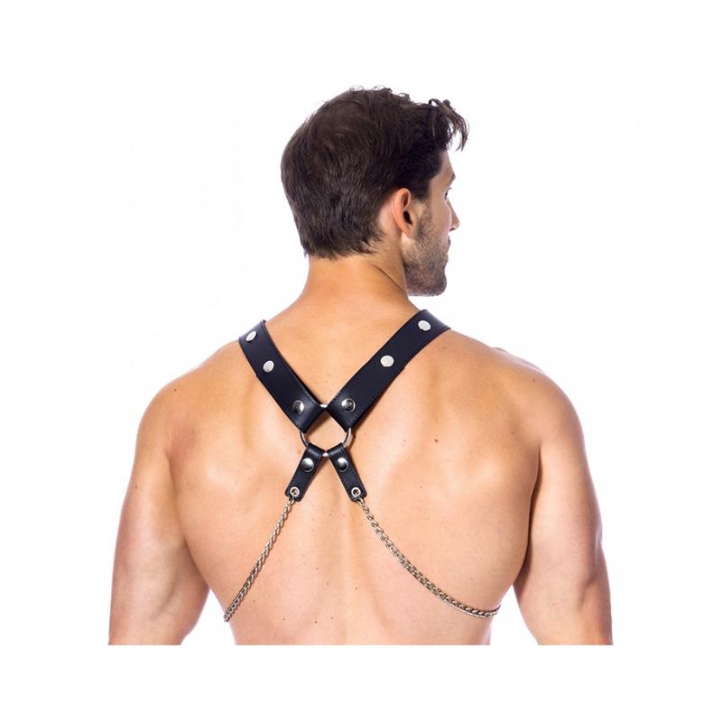 Arnés de Cuero con Cadenas 2
