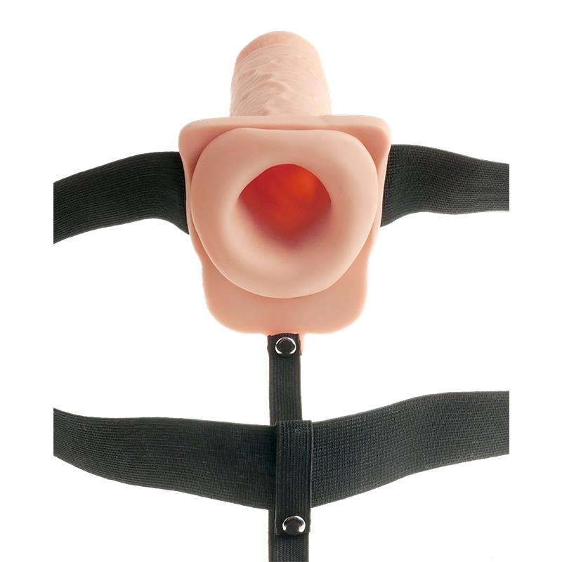 Arnes Dildo Hueco con Vibración 7 4