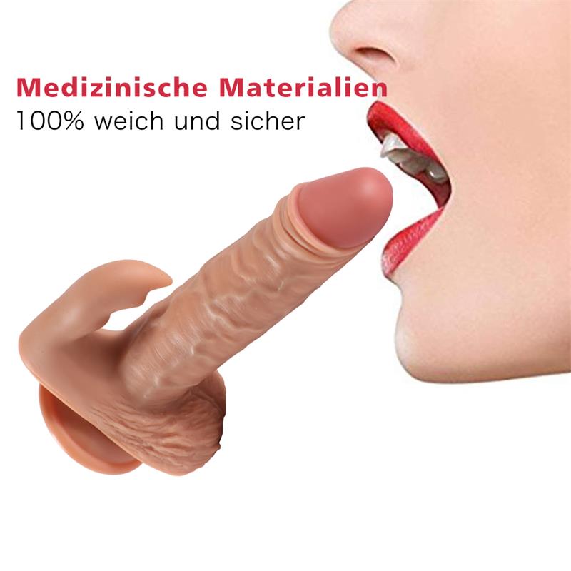 Austin Dildo con 10 Modos de Vibración y Estimulador de Clítoris 4