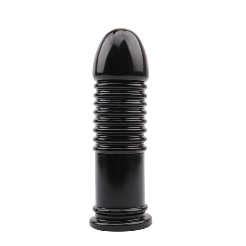 Backdoor Buddy Dildo Anal 7.7 - 19.5cm Negro