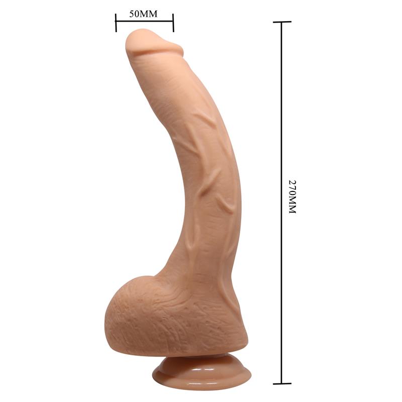 Baile Dildo con Ventosa y Vibración 9