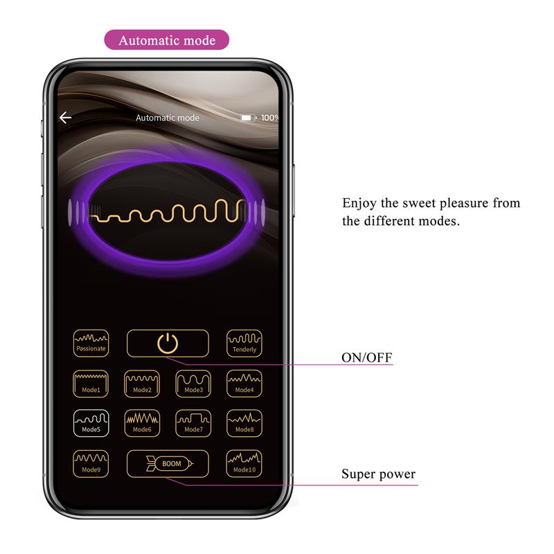 Baird Vibrador para el Punto G con APP 11