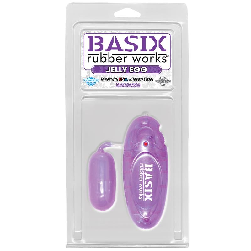 Huevo Vibrador Jelly Púrpura
