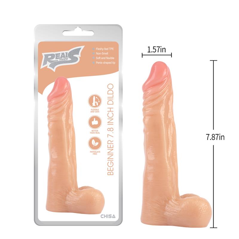 Beginner Dildo para Principiants 7.8