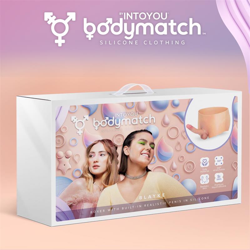 Blayke Boxer con Pene 18 cm Hiperrealista Silicona Líquida Talla Única