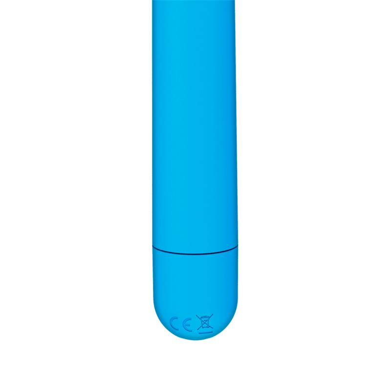 Bluesky Vibrador 10 Funciones 18,5 cm USB Azul Mate 4