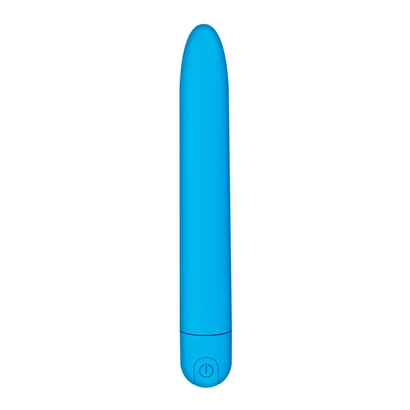 Bluesky Vibrador 10 Funciones 18,5 cm USB Azul Mate 2