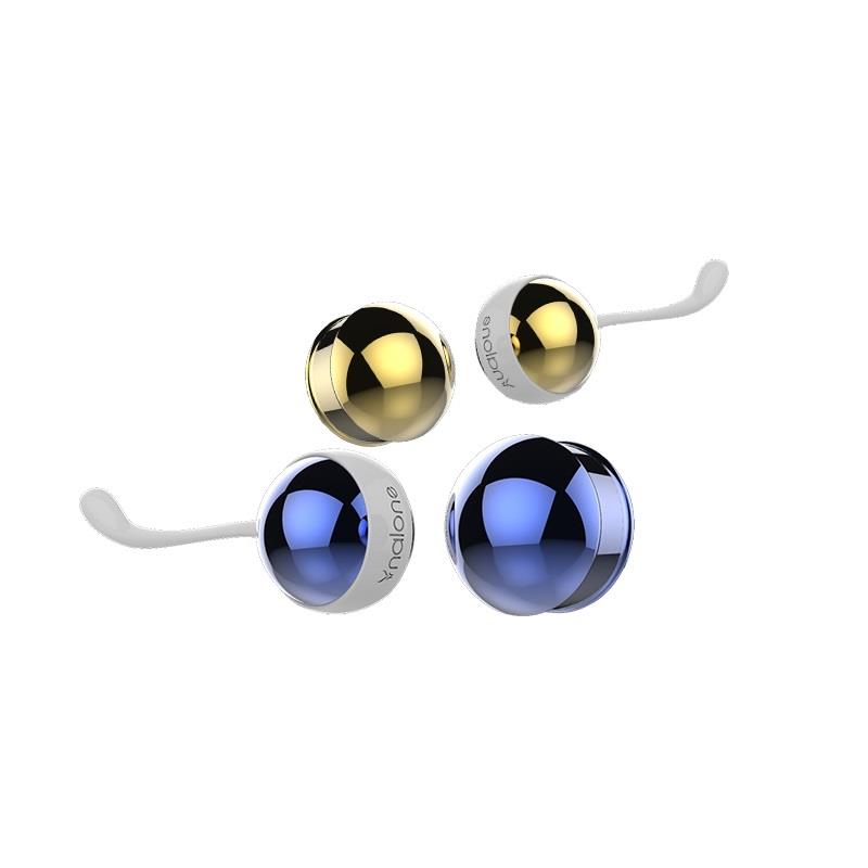 Bolas Vaginales Yani Dorado y Azul 4