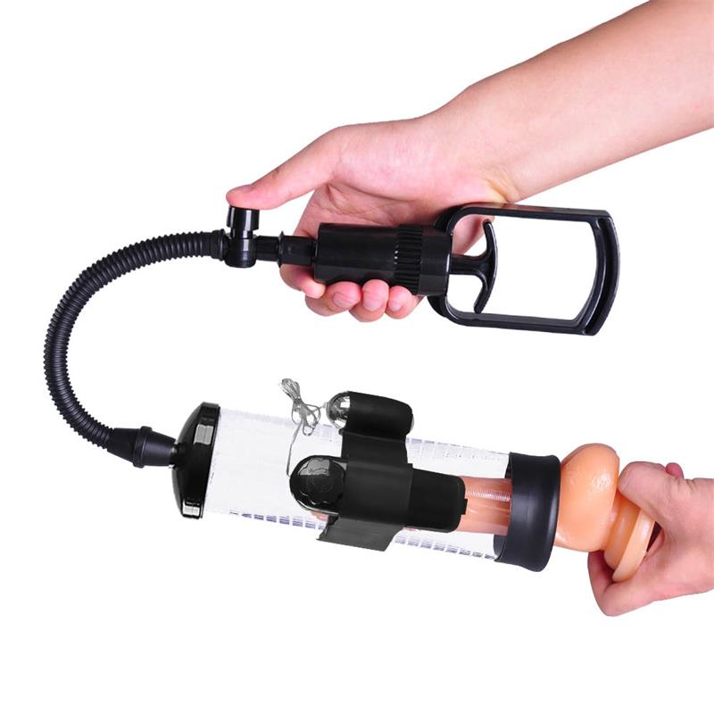 Bomba Manual para el Pene con Accesorio de Vibración PSX06 3