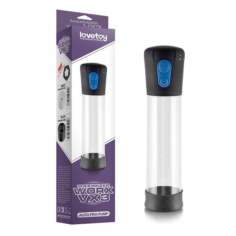 Bomba para el Pene Automática Maximizer Worx VX3 5