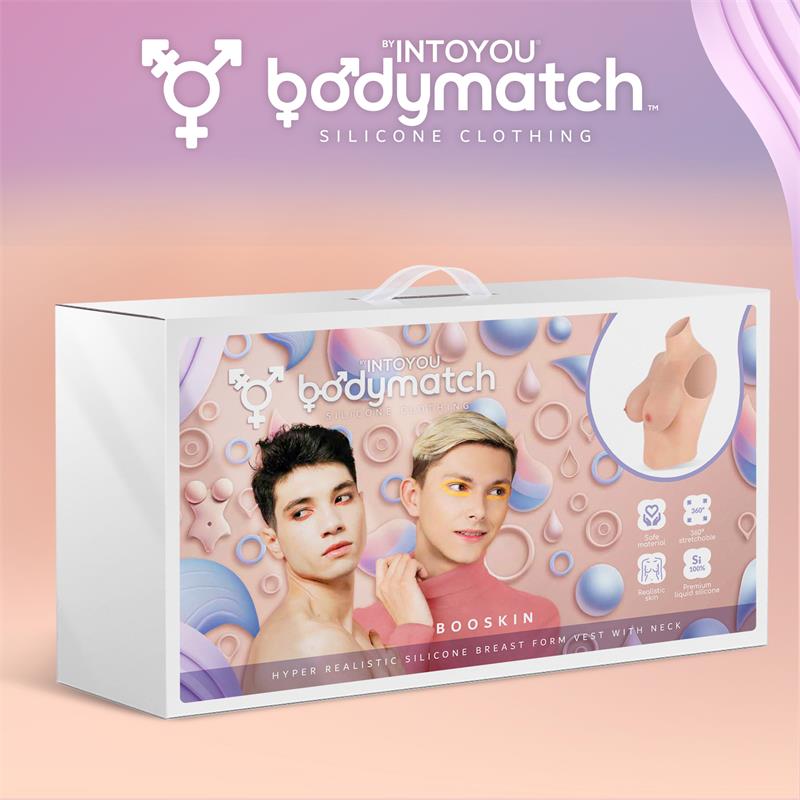 Booskin Pechos de Silicona Copa D Silicona Líquida