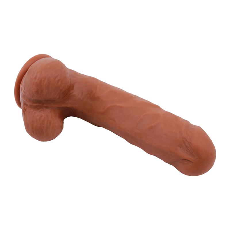 Bottomless Pleasure Dildo Dual Density Bronceado 20cm