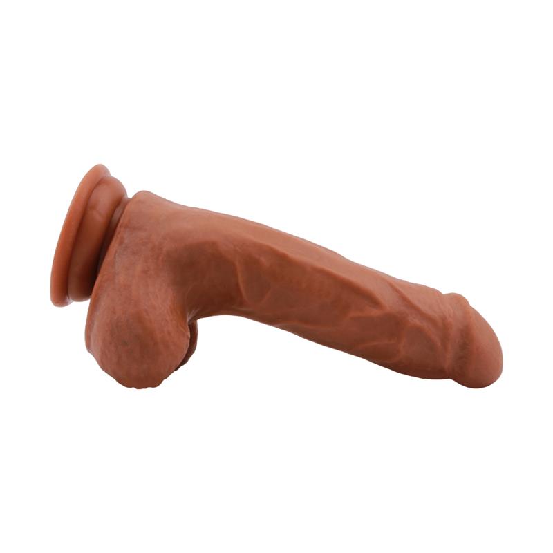 Bottomless Pleasure Dildo Dual Density Bronceado 20cm