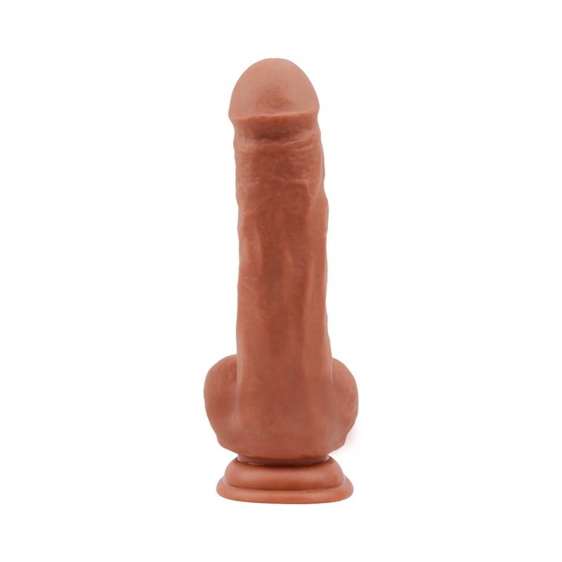 Bottomless Pleasure Dildo Dual Density Bronceado 20cm
