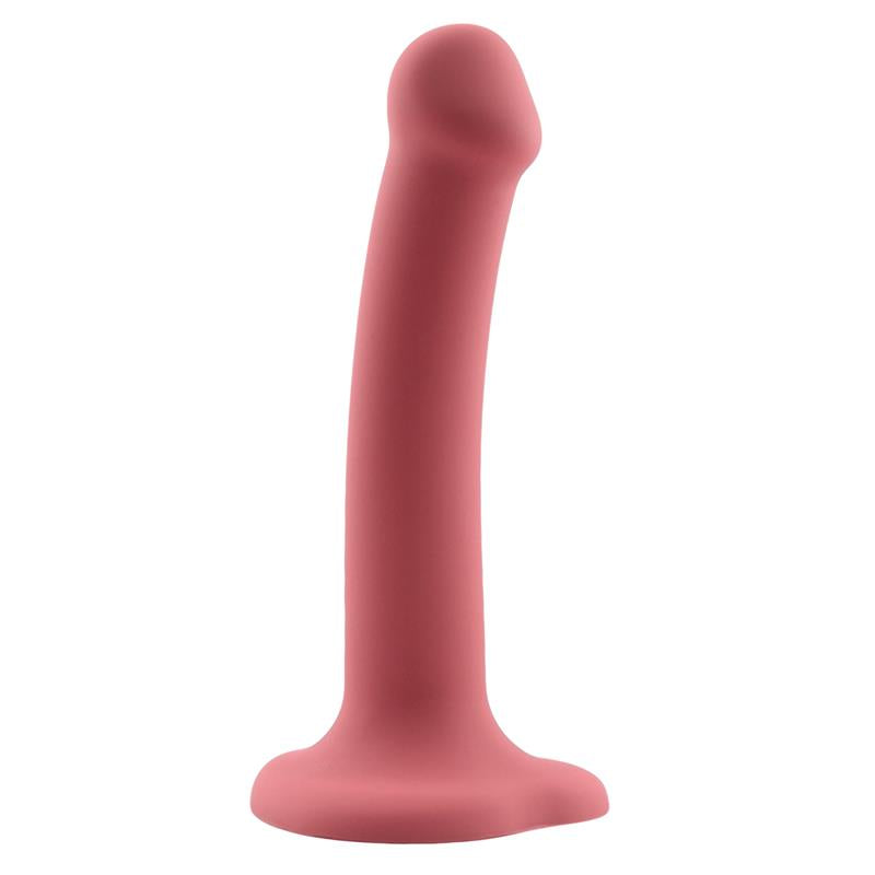 Bouncy Dildo Silicona Líquida Hiper Flexible 7.5 - 19 cm Talla L Burgundy 3