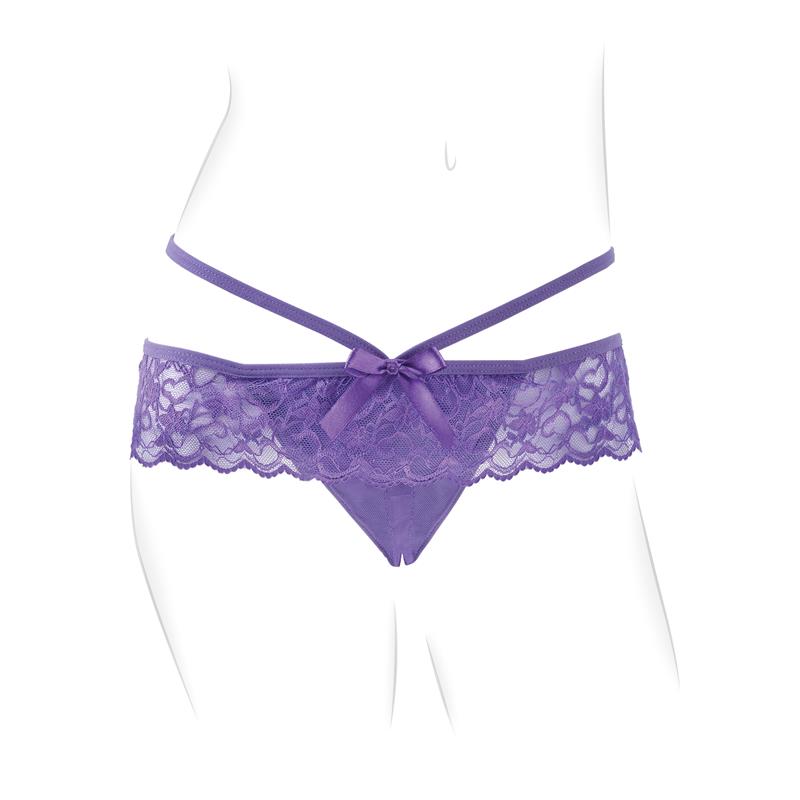 Braguitas Abiertas con Bala Vibradora Thrill-Her con Control Remoto