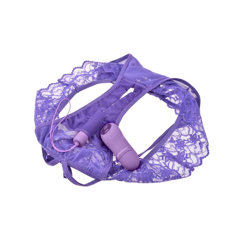 Braguitas Abiertas con Bala Vibradora Thrill-Her con Control Remoto