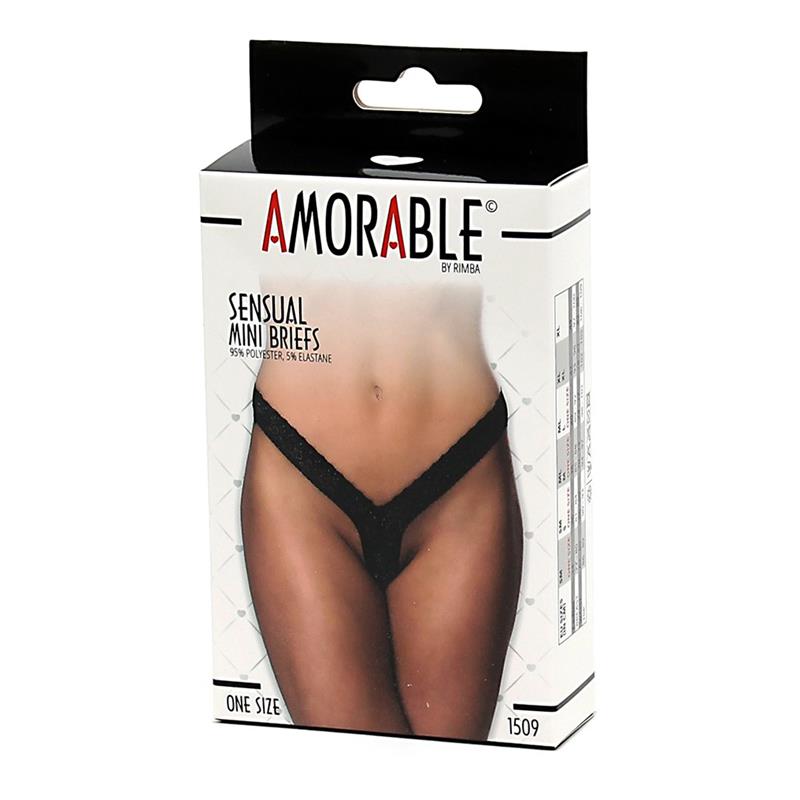 Tanga Negro Talla Unica 3