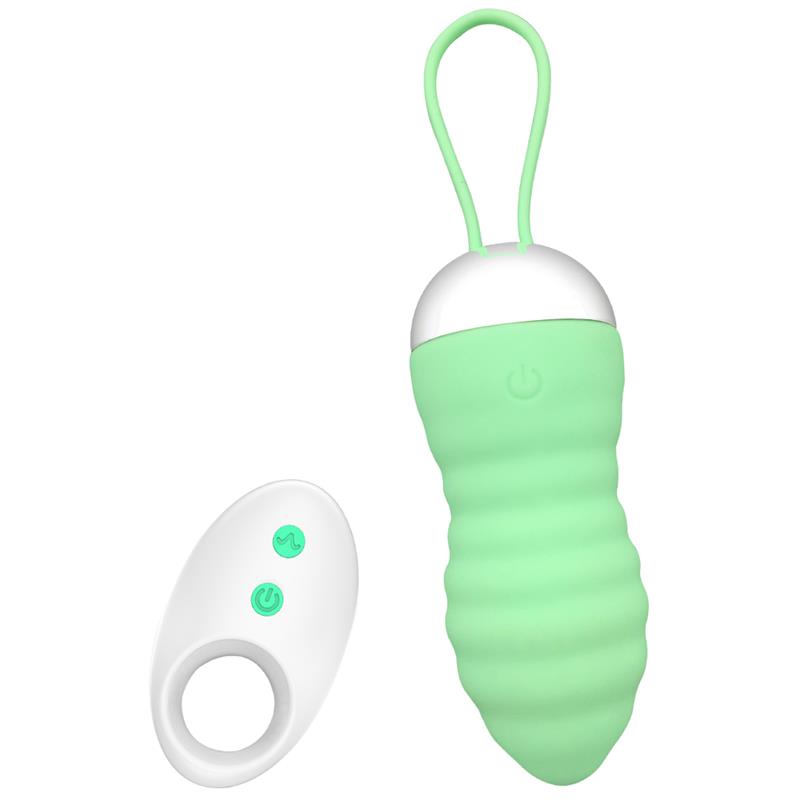 Brightgreen Huevo Vibrador Control Remoto USB Silicona 3