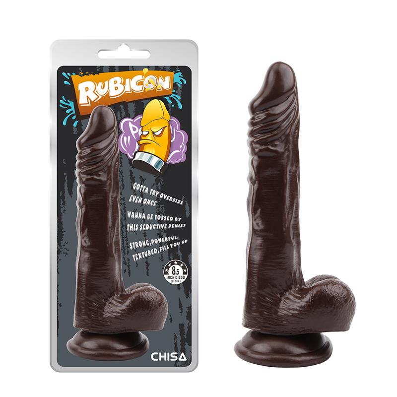 Bronco Rider Dildo 8.5 - 21.5 Marrón