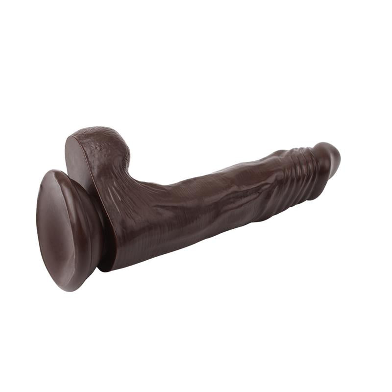 Bronco Rider Dildo 8.5 - 21.5 Marrón