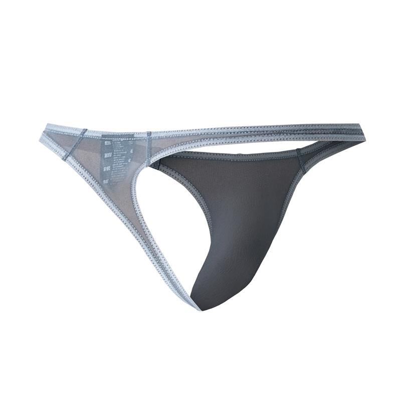 C4MSPX06 Tanga Brasileño Mesh Grey