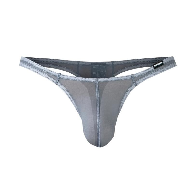C4MSPX06 Tanga Brasileño Mesh Grey