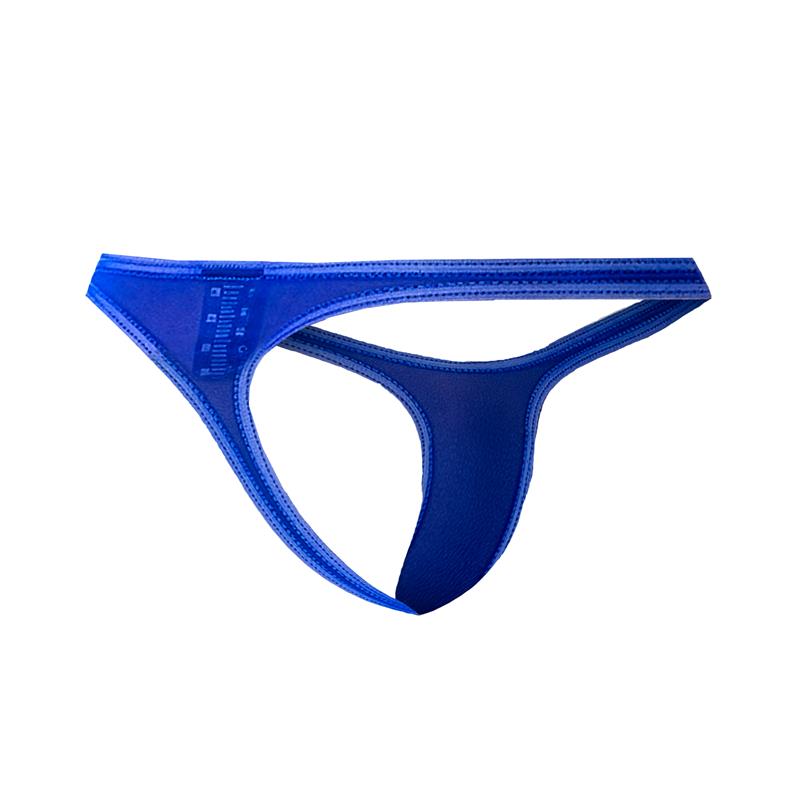 Micro Tanga Mesh Electric Blue