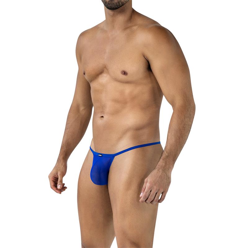 Tanga Kini Mesh Electric Blue