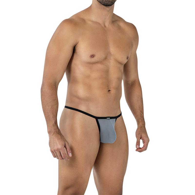 Mini Tanga Kini Mesh Grey