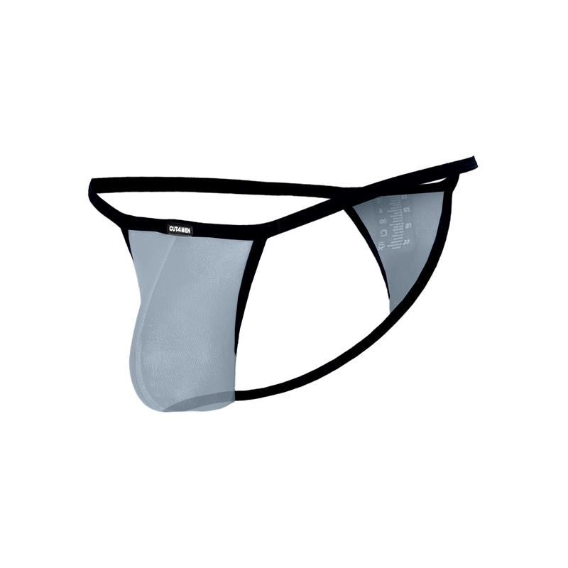 Mini Tanga Kini Mesh Grey