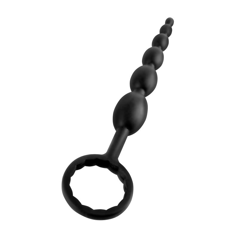 Cadena Anal First-Time Fun Beads Negro