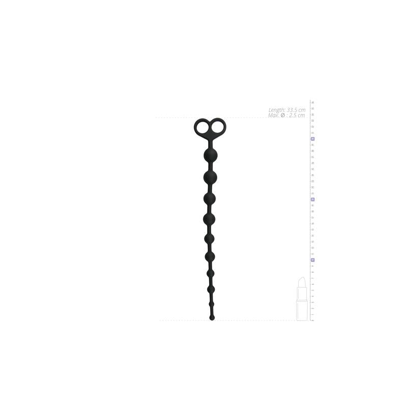 Cadena Anal Larga - Negra 4