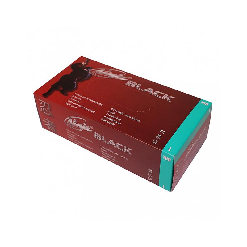 Caja 100 Unidades Guantes de Látex 4