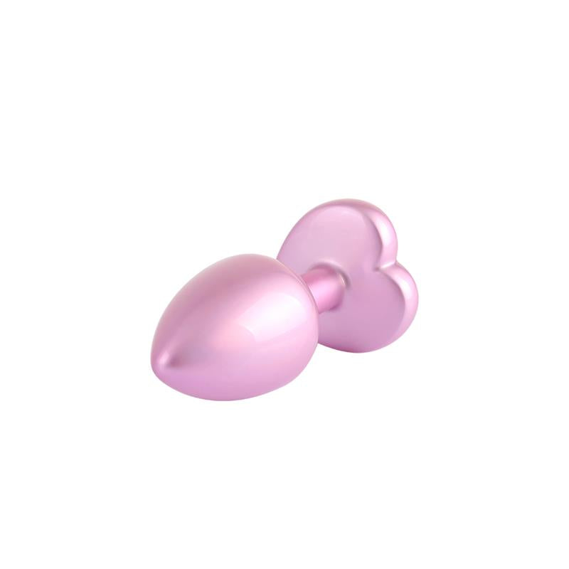 Candy Pink Heart Plug Anal con Joya en la Base S