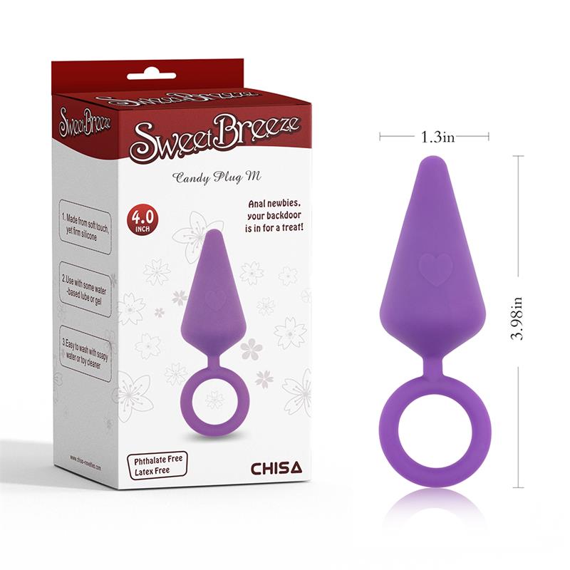 Candy Plug Anal Talla M Purpura