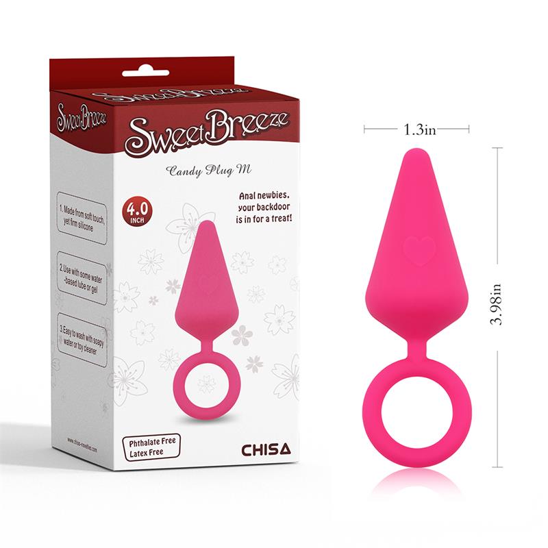 Candy Plug Anal Talla M Rosa