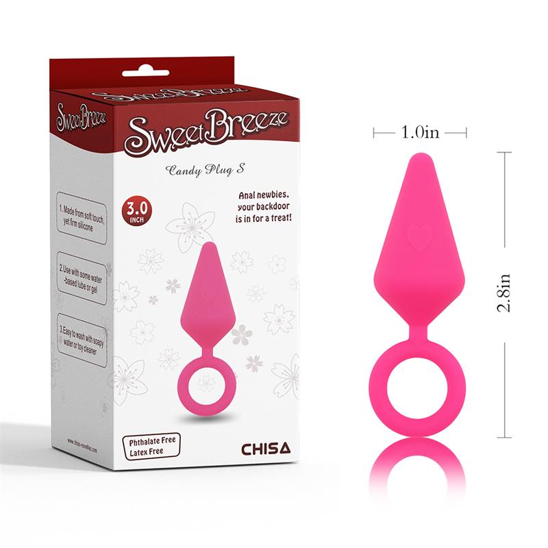 Candy Plug Anal Talla S Rosa