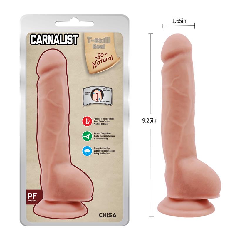 Carnal Dildo Dual Density 23.5cm