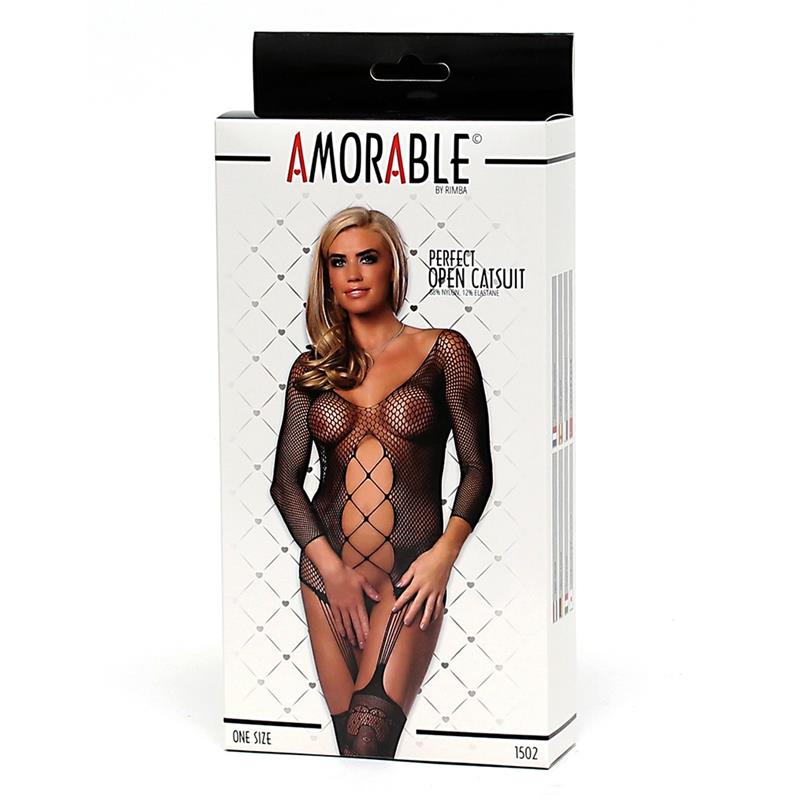 Bodystocking Abierto Talla Única 4