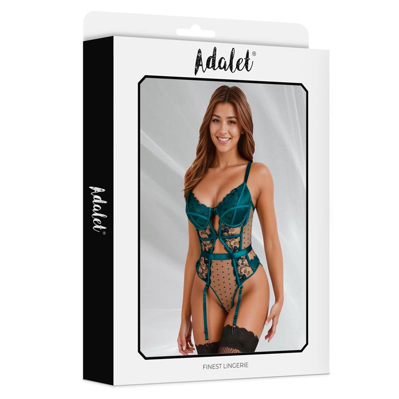 Chloe Teddy con Liguero Verde