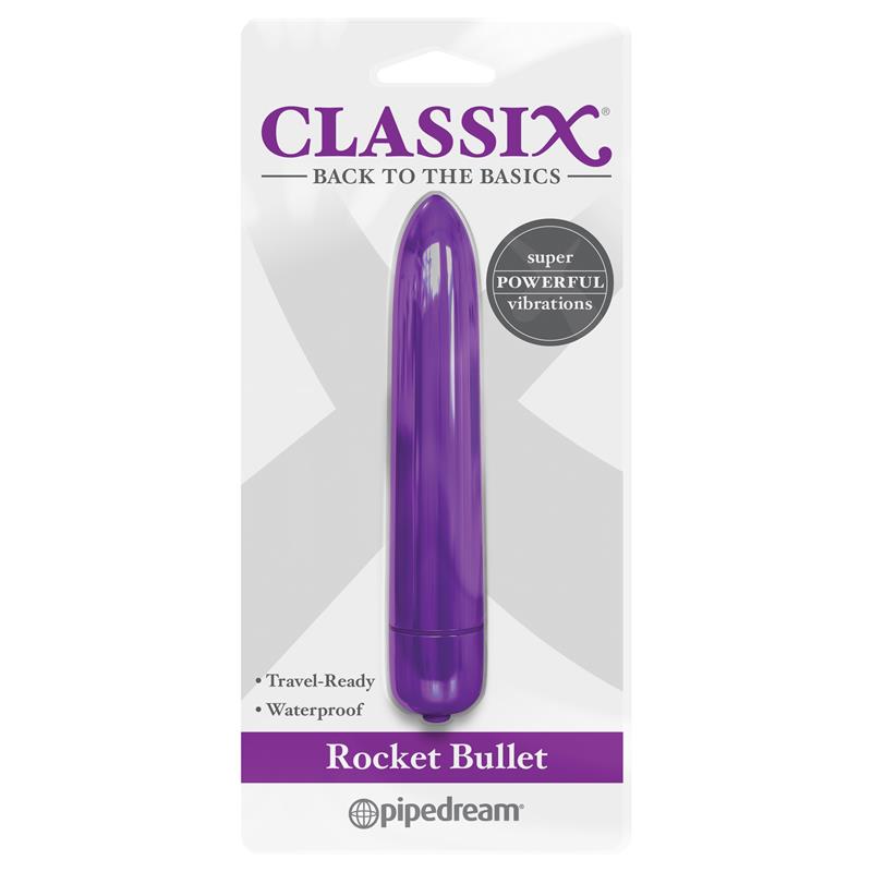 Classix Bala Vibrador Rocket Púrpura