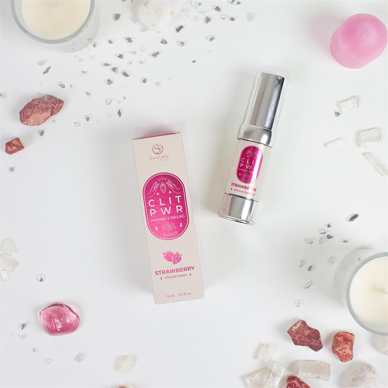 Clit Pwr Bálsamo de Clítoris Fresa 15 ml 3