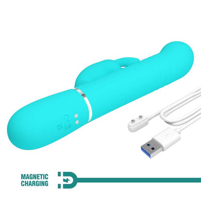 Coale Vibrador con Bolas Rotatorias y Up and Down USB 9